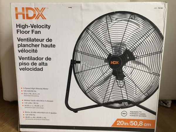 Hdx High Velocity Floor Fan For Sale In Beaverton Or Offerup