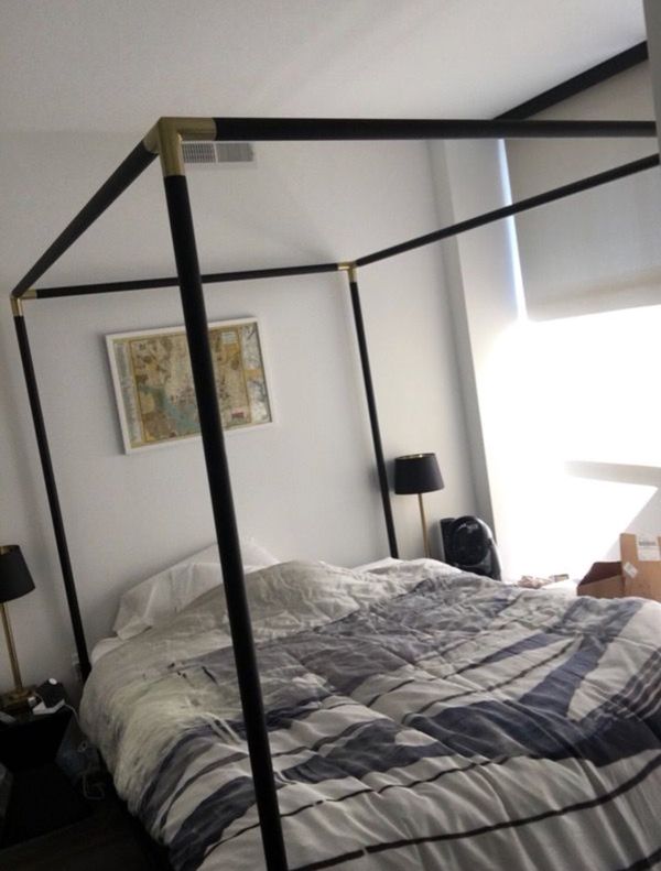 Cb2 Frame Canopy Bed Queen For In Bethesda Md Offerup 375sold