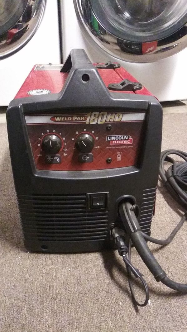 Lincoln MIG welder 180 HD 220 volt for Sale in Moreno Valley, CA OfferUp