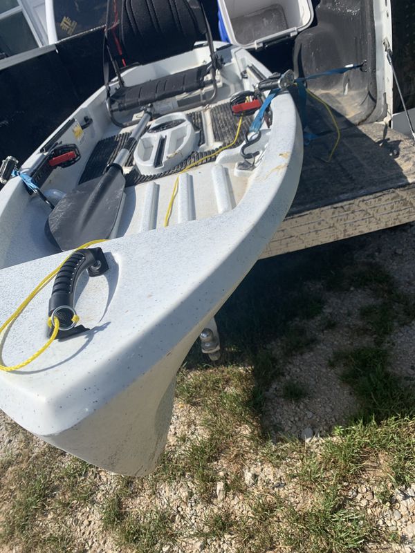 Ascend 10t Kayak With Battery And Trolling Motor For Sale In Decatur 