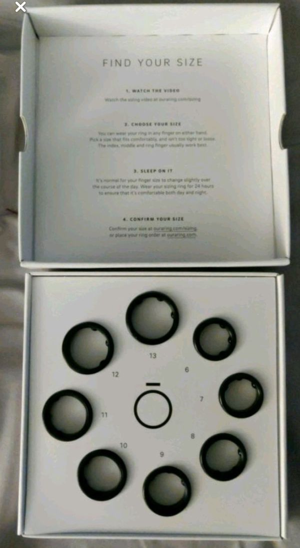 Oura Ring Sizing Kit for Sale in Laurel, MD OfferUp