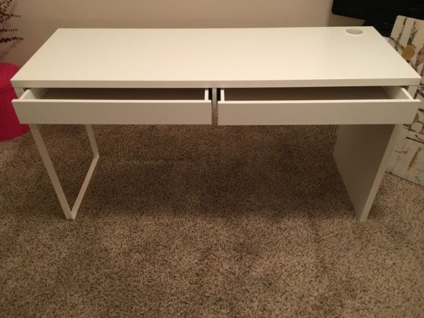 Ikea Micke Desk White 55 7 8x19 5 8 For Sale In Louisville Ky Offerup