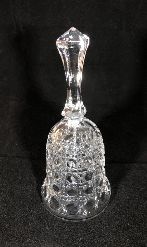 Lead Crystal Bell, 24 (PbO)Lead Crystal Cut Glass Tritschler