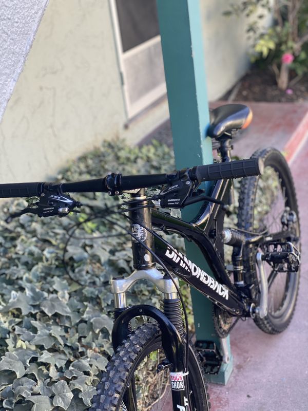 Diamondback coil ex full suspension mountain bike large frame 24 speeds