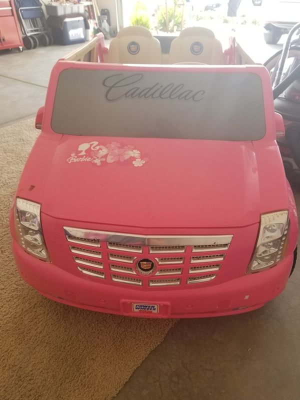 barbie cadillac escalade