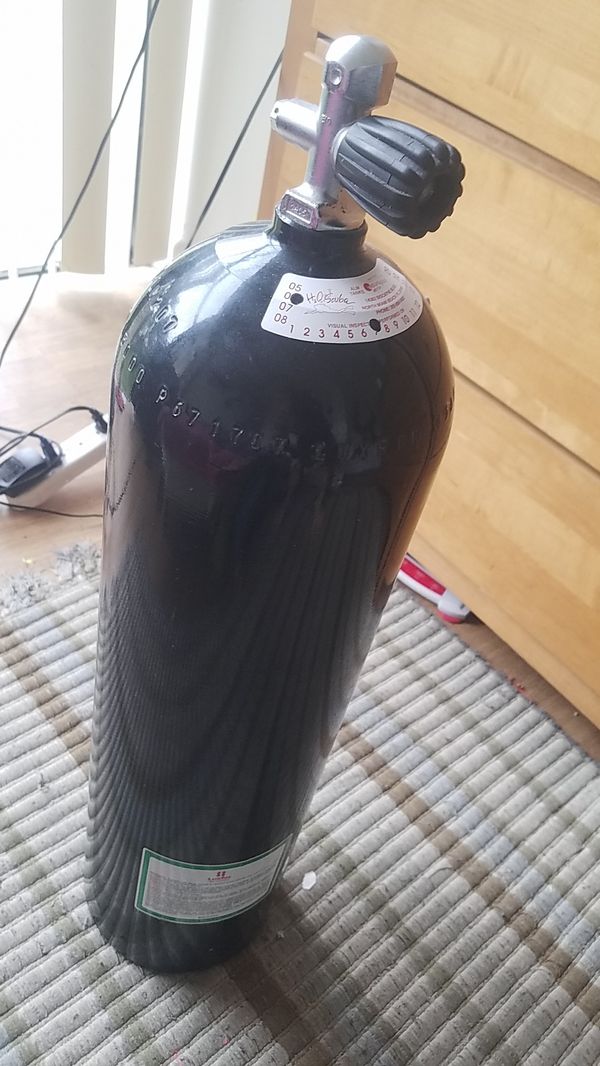 Luxfer Scuba Diving Tank 80 CF High Pressure 3000PSI Dive Cylinder