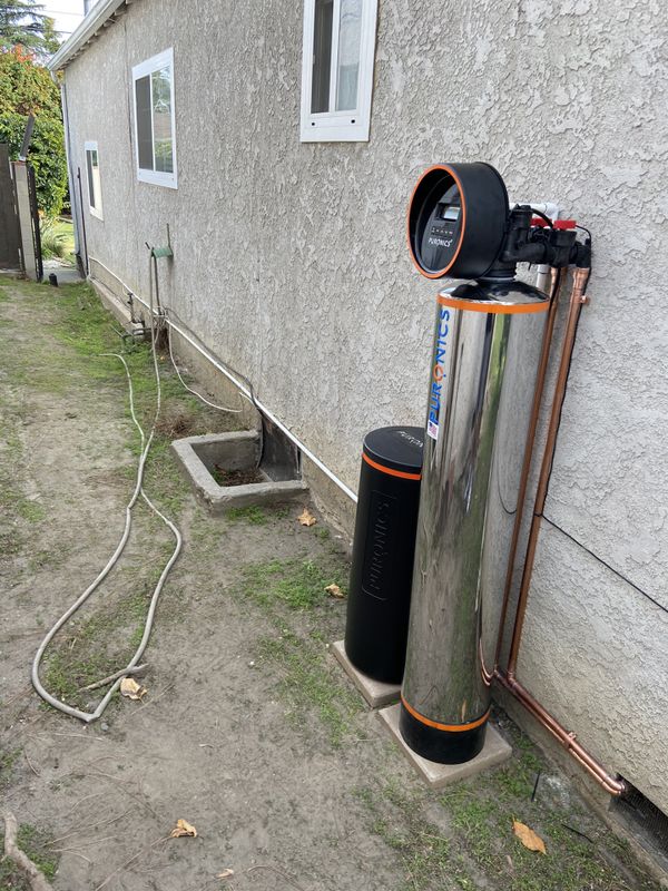 Puronics Water Filtration System, Softener, and PH balancer