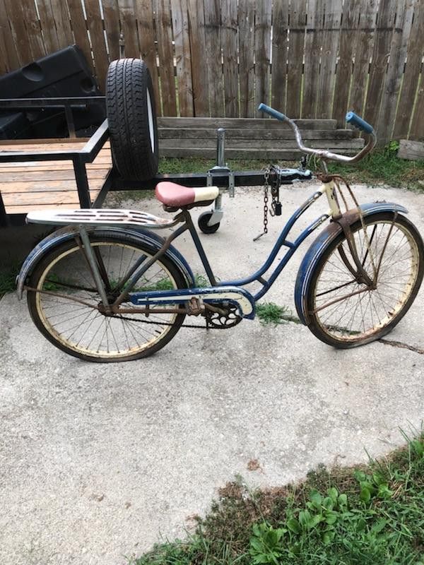 Monark silver king rocket vintage bicycle unrestored for