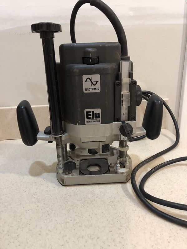 ELU Black & Decker Electronic Plunge Cut Router 3339 for Sale in