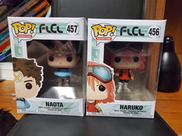 FLCL funko pop naota haruko anime manga figures for Sale in Dallas, TX