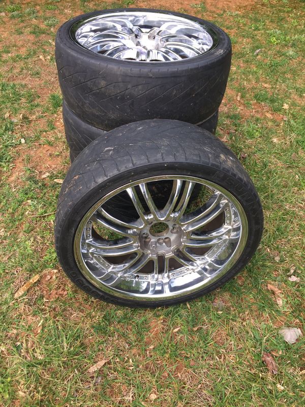 22 inch rims and tires for sale for Sale in Charlotte, NC OfferUp