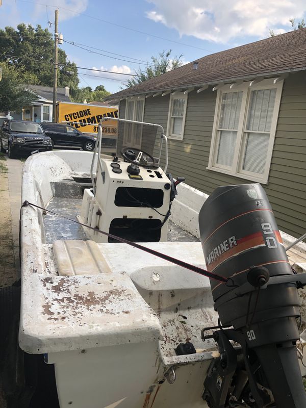 18’ Manatee Center Console Fishing Boat and Trailer for  