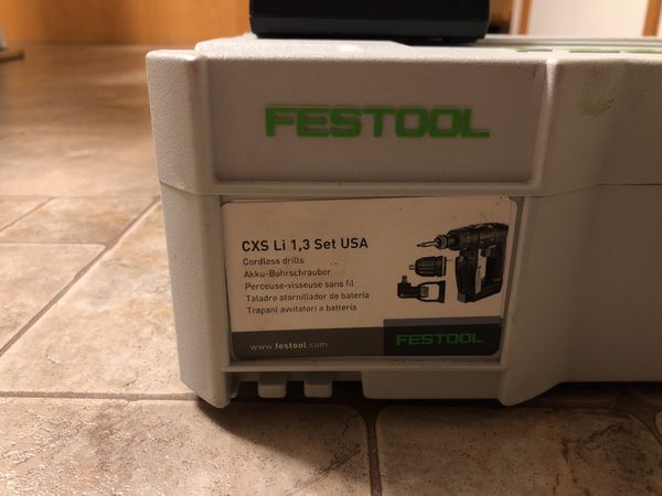 Festool Cxs Plus For Sale In Bellingham Wa Offerup