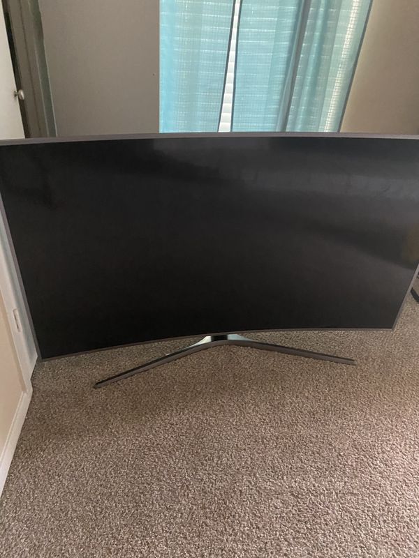 Broken 65 inch 4k curved samsung tv for Sale in Dallas, TX - OfferUp