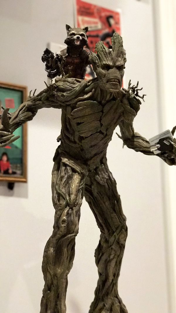 gentle giant rocket and groot