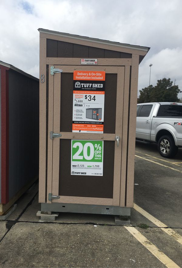 Tuff Shed 4 X 10 Lean-to for Sale in Metairie, LA - OfferUp