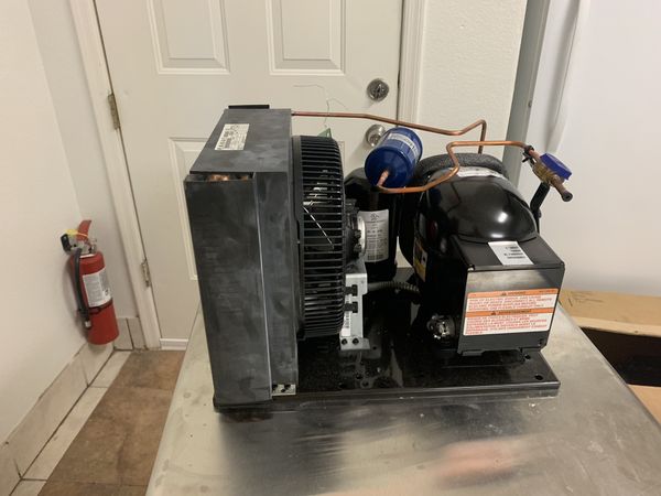charging 404a walk in freezer