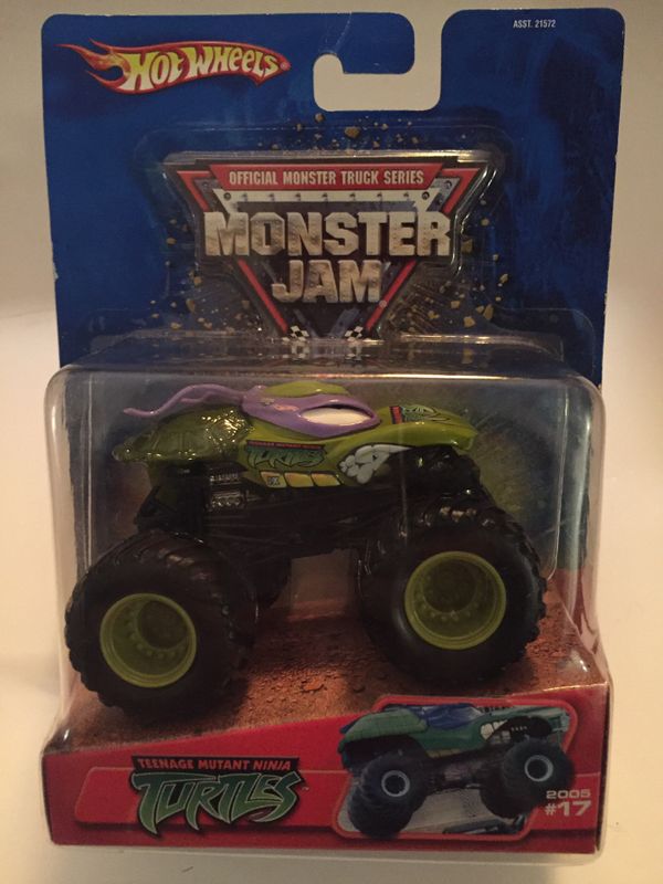 hot wheels monster trucks teenage mutant ninja turtles