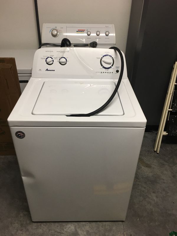 amana washing machine
