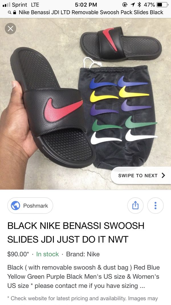 swoosh pack slides