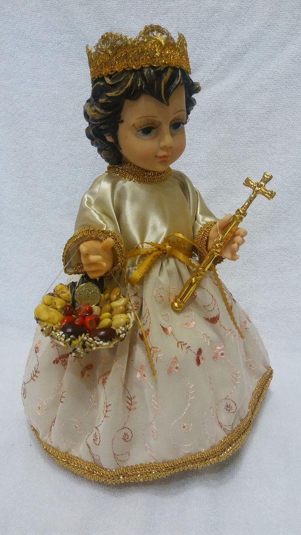 Vestidura del Santo Niño de la Abundancia / Baby Jesus Dress Divine Infant Saint Child Santo