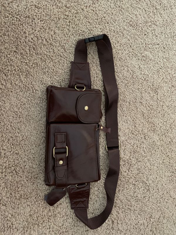 Brown Leather Fanny Pack for Sale in Mesa, AZ OfferUp