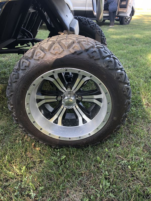 EzGo Golf Cart Custom Rims and Tires for Sale in Noblesville, IN OfferUp