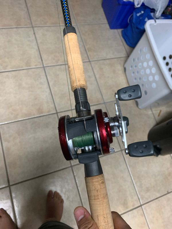 AbU García and ugly stick salt water bait caster for Sale in Port St