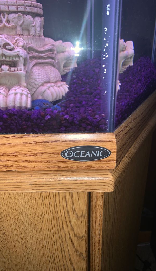 36 Gal Oceanic Hexagon Fish Tank / aquarium for Sale in Stickney, IL