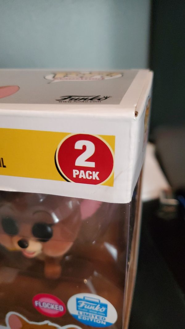 tom and jerry funko pop flocked