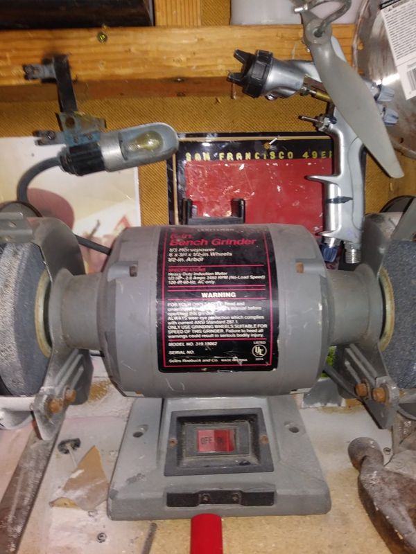 Craftsman 6 inch bench grinder for Sale in Citrus Heights, CA OfferUp