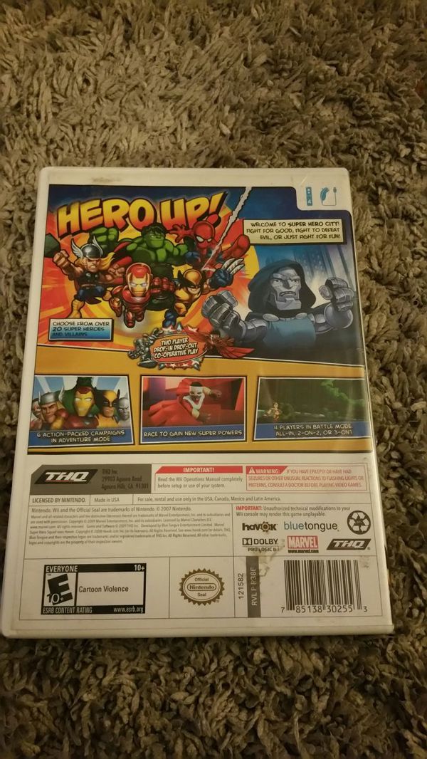 wii-game-marvel-super-hero-squad-for-sale-in-everett-wa-offerup