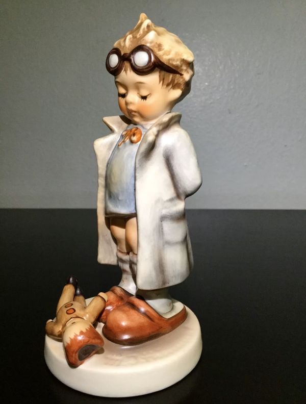 miniature doctor figurine