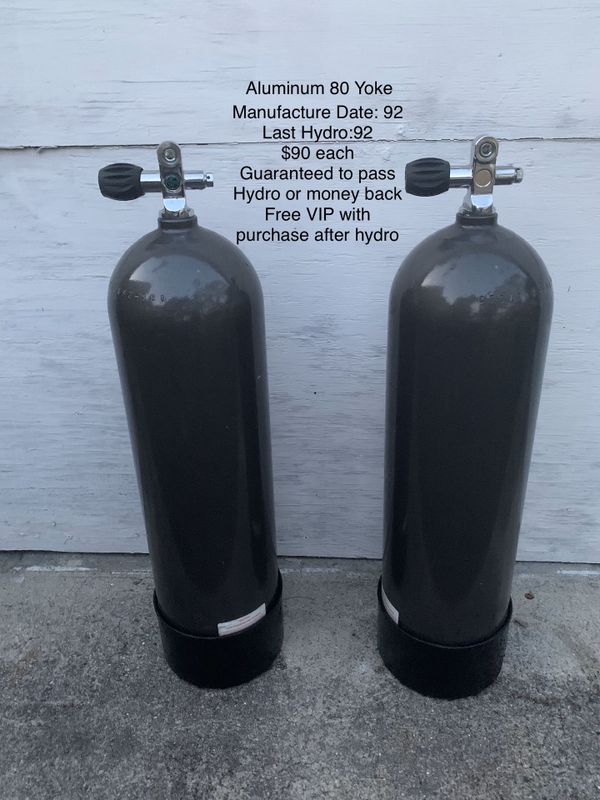Aluminum scuba tanks for Sale in Fort Lauderdale, FL OfferUp