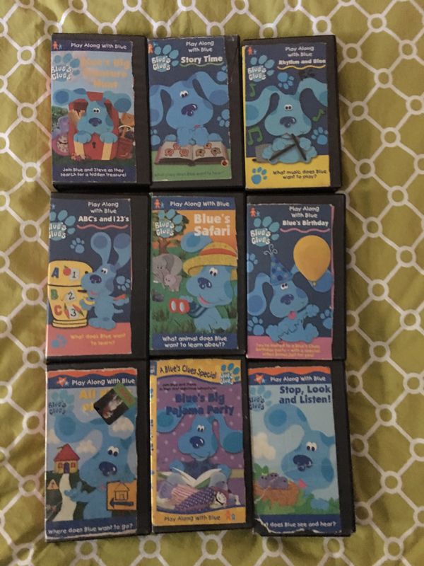 VHS Blue’s Clue’s$3each for Sale in Plano, TX - OfferUp