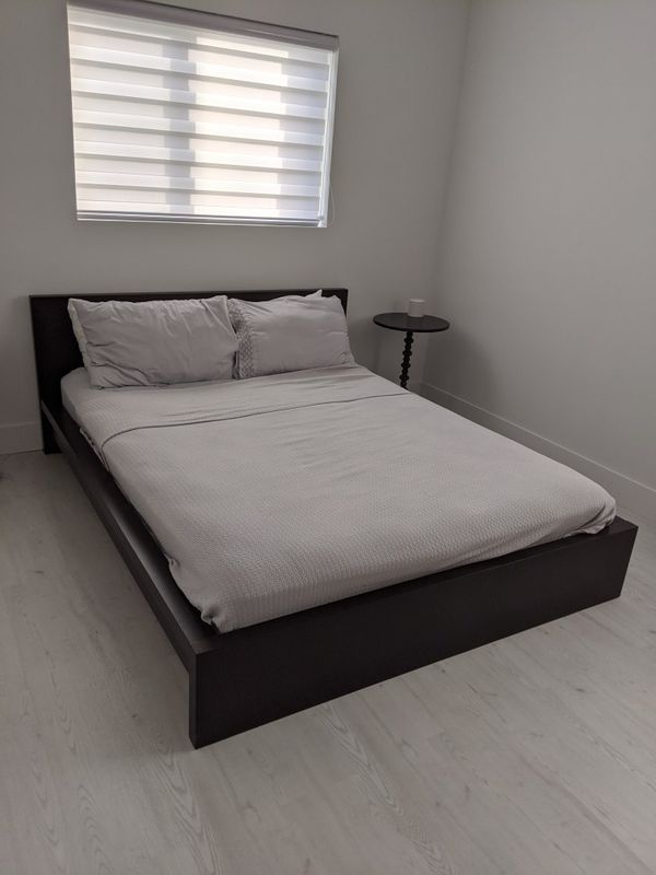 Queen Size Bed Frame, Ikea MALM for Sale in Miami, FL - OfferUp