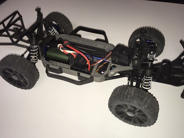 traxxas no prep drag car