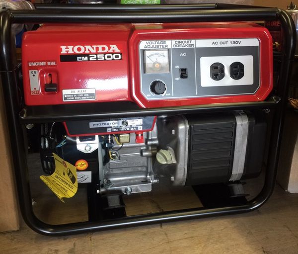 Honda Generator 2500 Watt 5.5 Hp Portable Gas Powered For Sale In Buena 