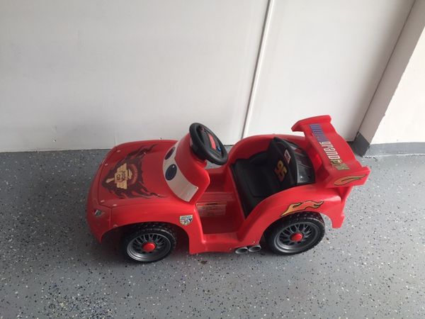 lightning mcqueen car battery powered