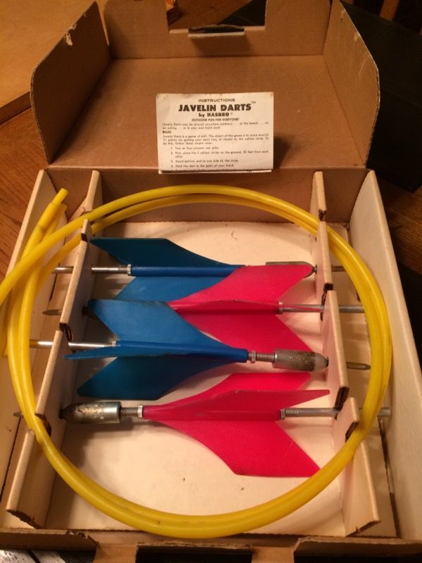 Vintage 1968 Hasbro javelin darts for Sale in Snohomish, WA OfferUp