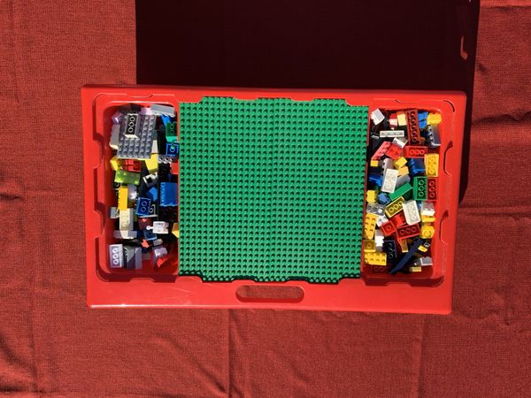 lego plastic table cover