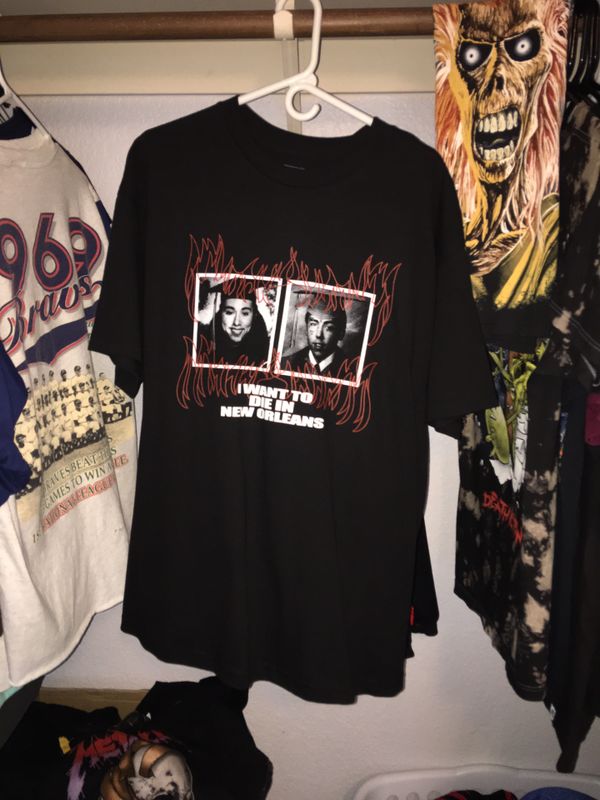 i want to die in new orleans shirt