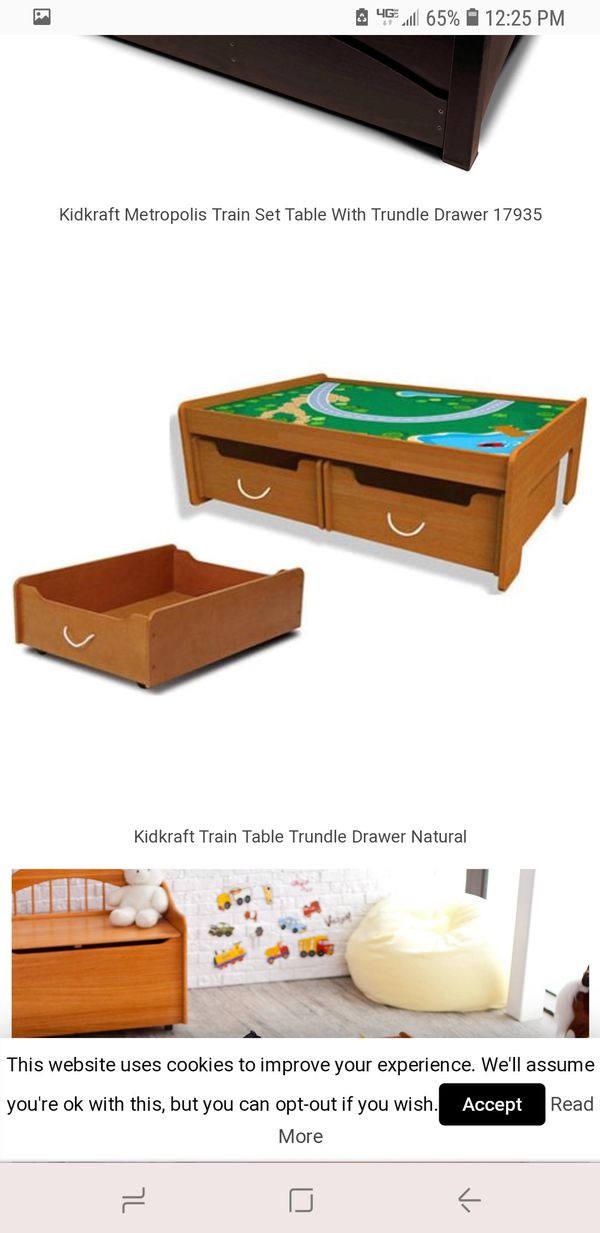 Kidkraft Train Table With Drawers For Sale In Des Plaines Il
