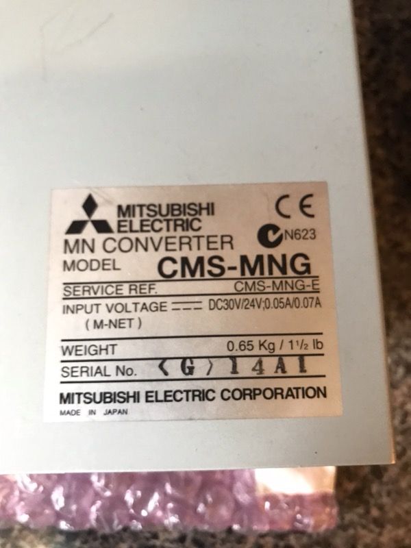 Mitsubishi CMSMNGE TO CMSMNG Maintenance Tool Converter for Sale