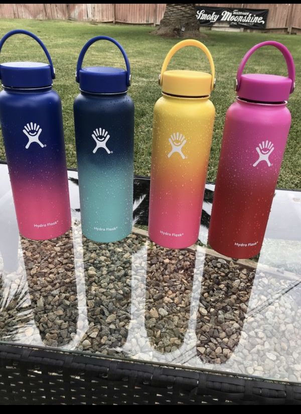 Hydro Flask 40oz PNW Limited Edition Sunset Wide Mouth Ombré Water ...