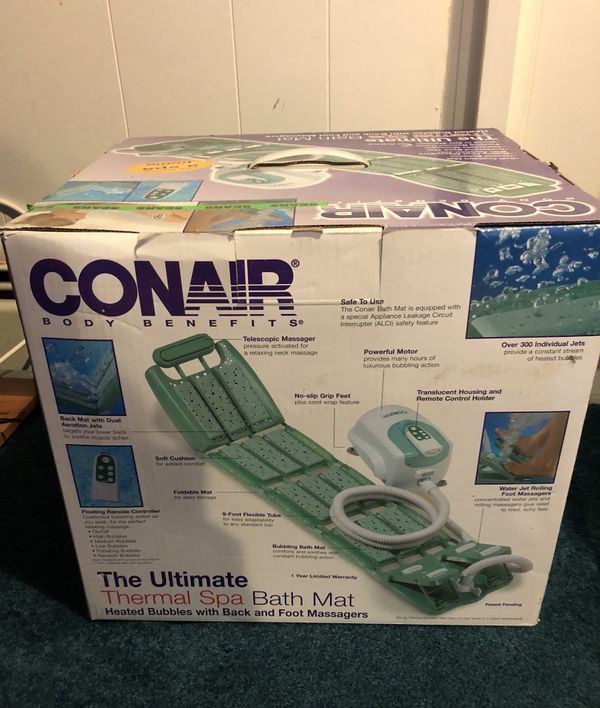 Conair Ultimate Thermal Spa Bath Mat Brand New In Box For Sale