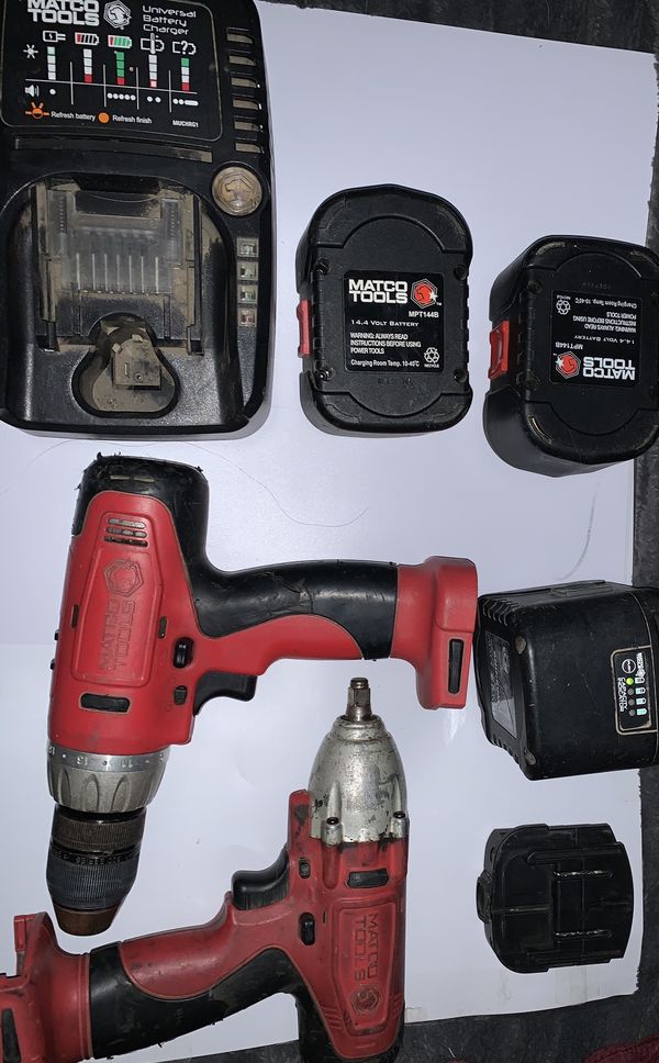 Matco Tools 3/4 battery impact and drill gun for Sale in Downey, CA