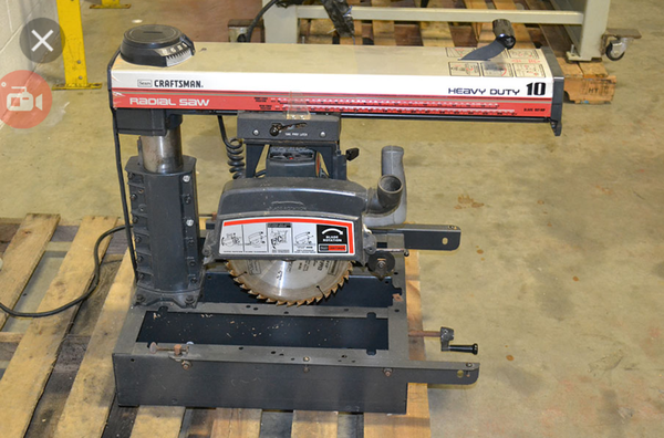 Craftsman Radial Arm Saw 10" for Sale in Folsom, CA - OfferUp