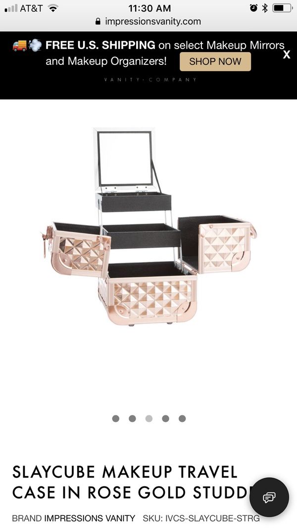 Slaycube Makeup Travel Case Impressions Vanity Co