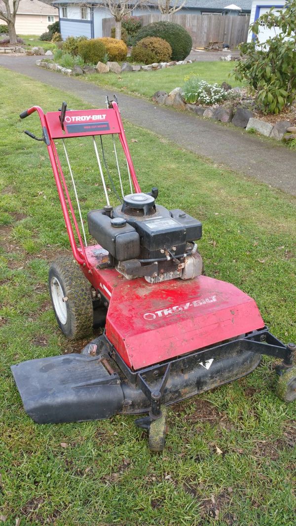TroyBilt 33" Wide Cut Walk Behind Self Propelled Lawn Mower for Sale
